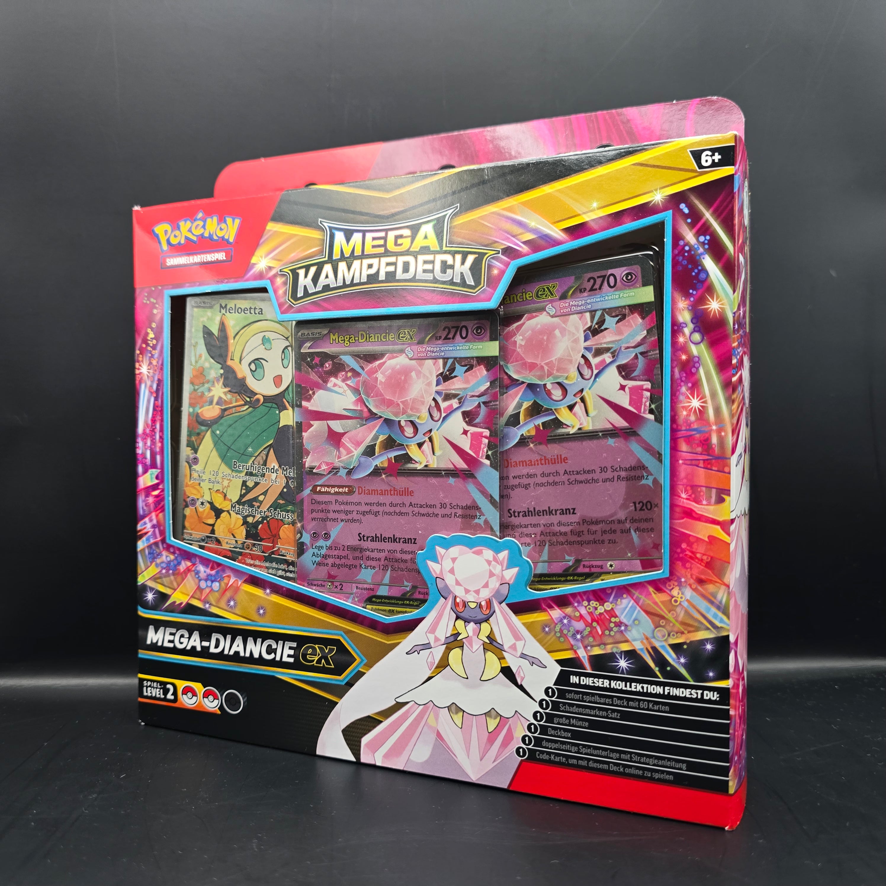 Pokemon Mega Kampfdeck Mega Diancie ex Deutsch