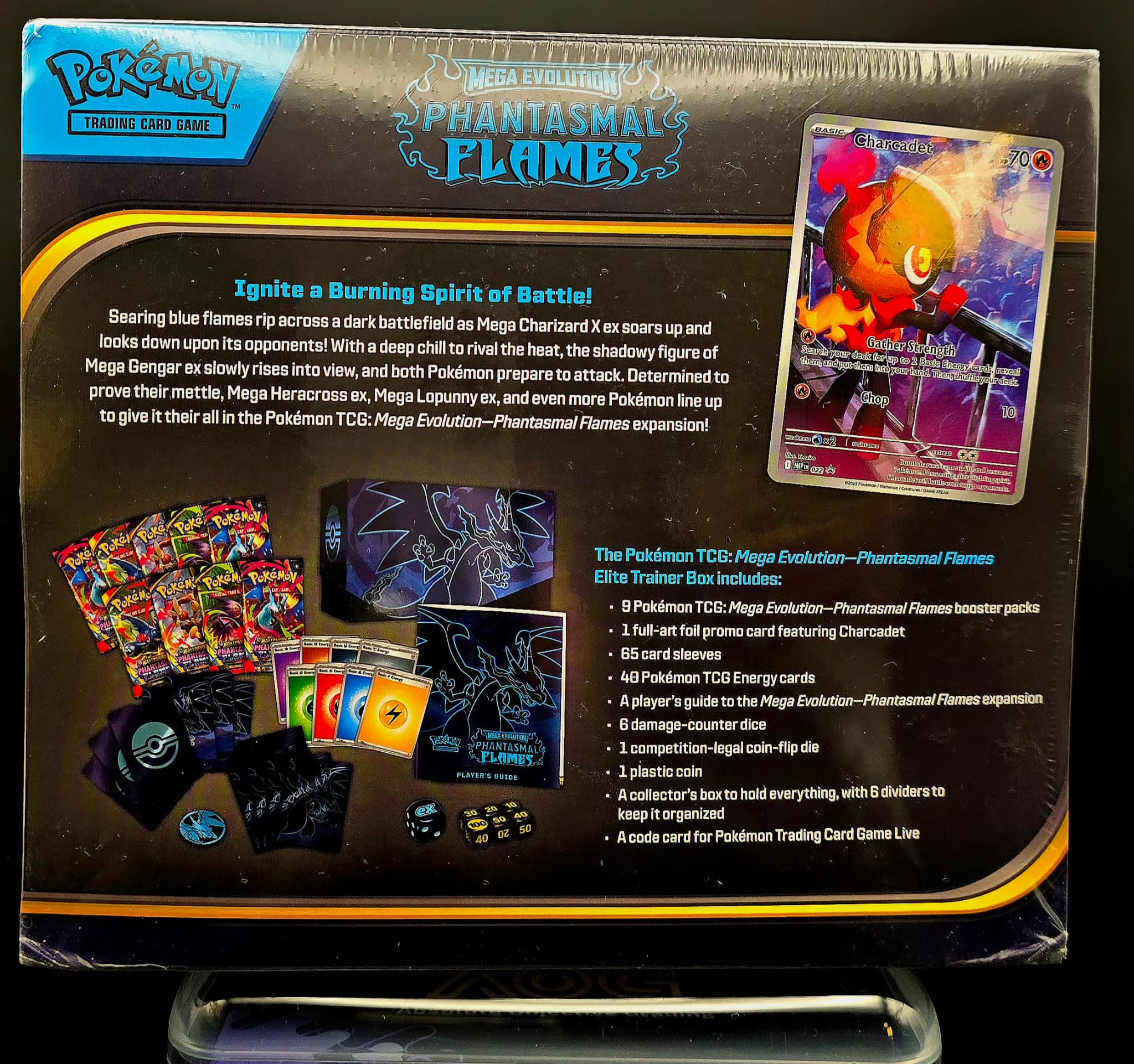 Pokemon Phantasmal Flames Elite Trainer Box ETB EN OVP