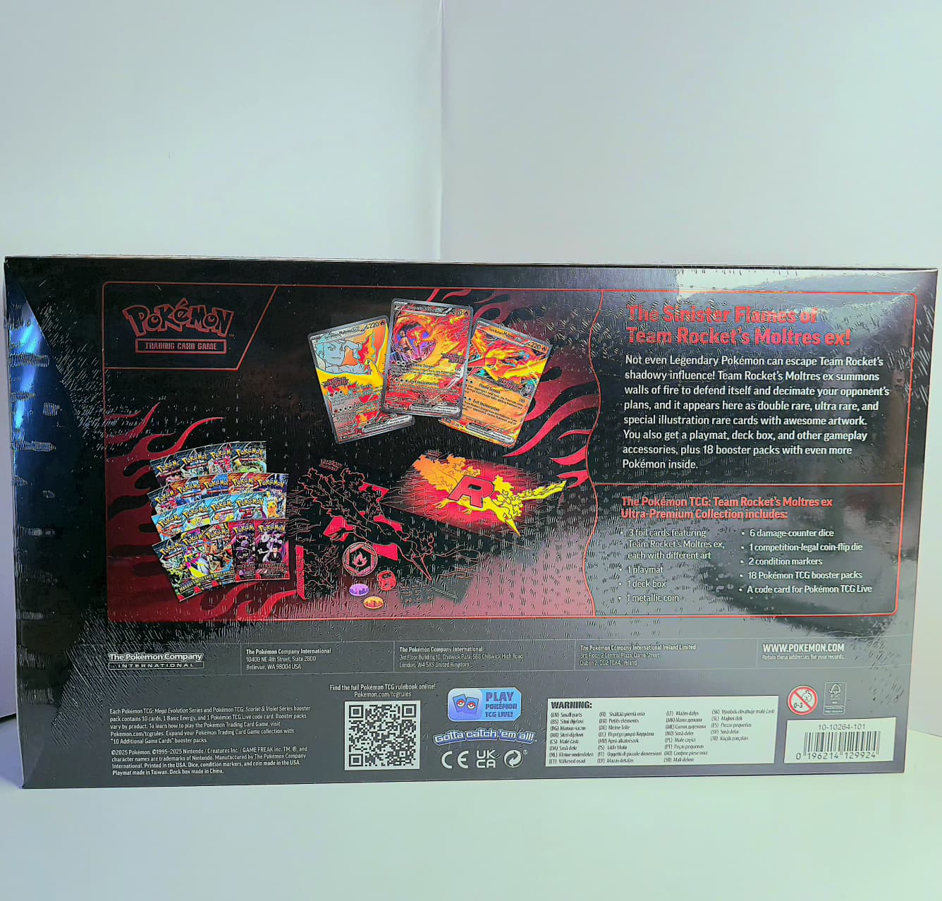 Team Rocket's Moltres ex Ultra-Premium Collection