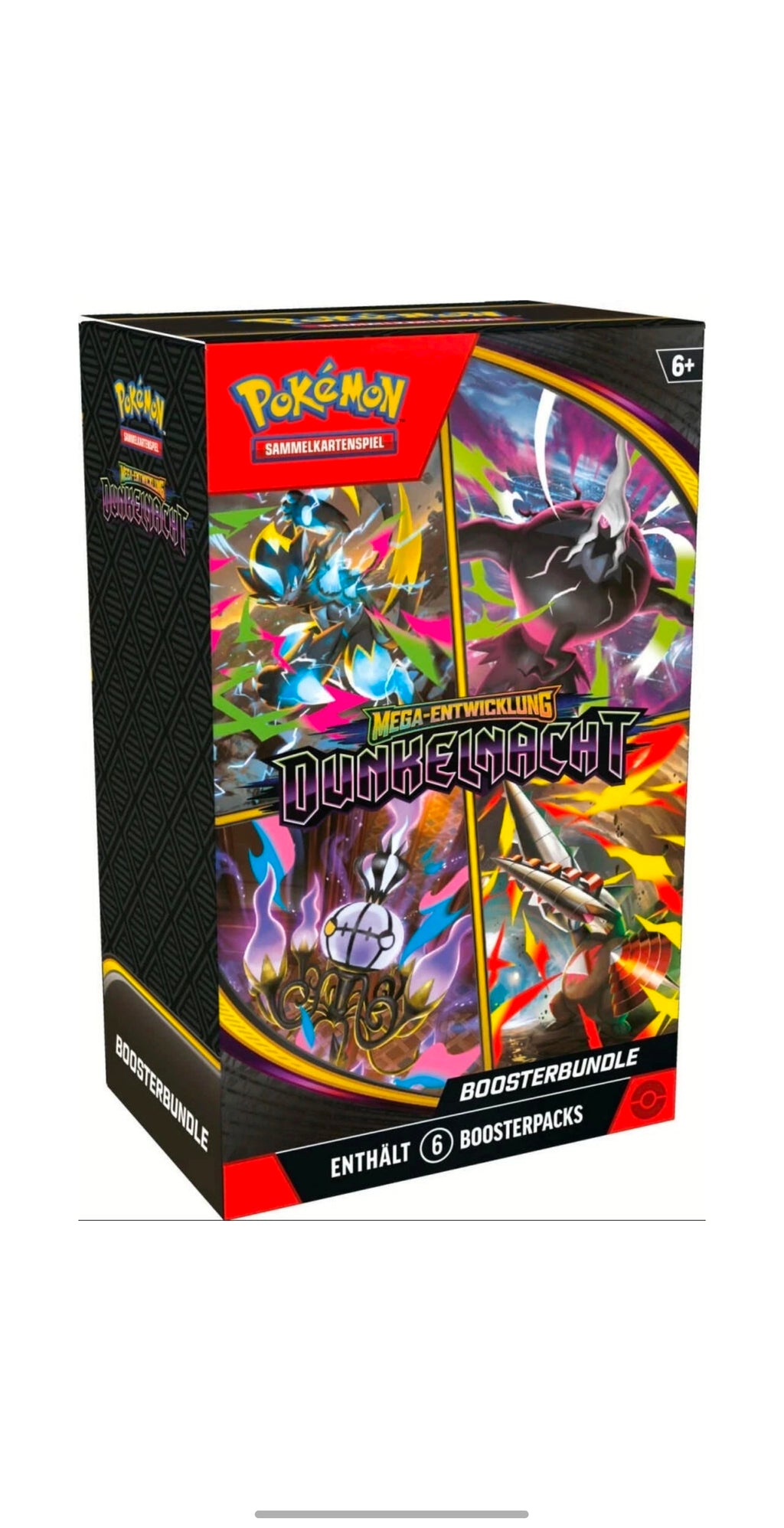 Pokémon TCG Mega Evolution Dunkelnacht Boosterbundle DE