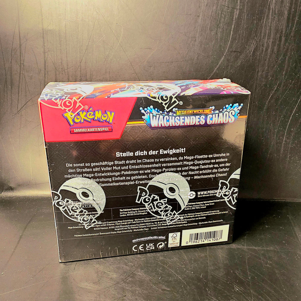 Pokemon Wachsendes Chaos Display 36er Neu DEUTSCH